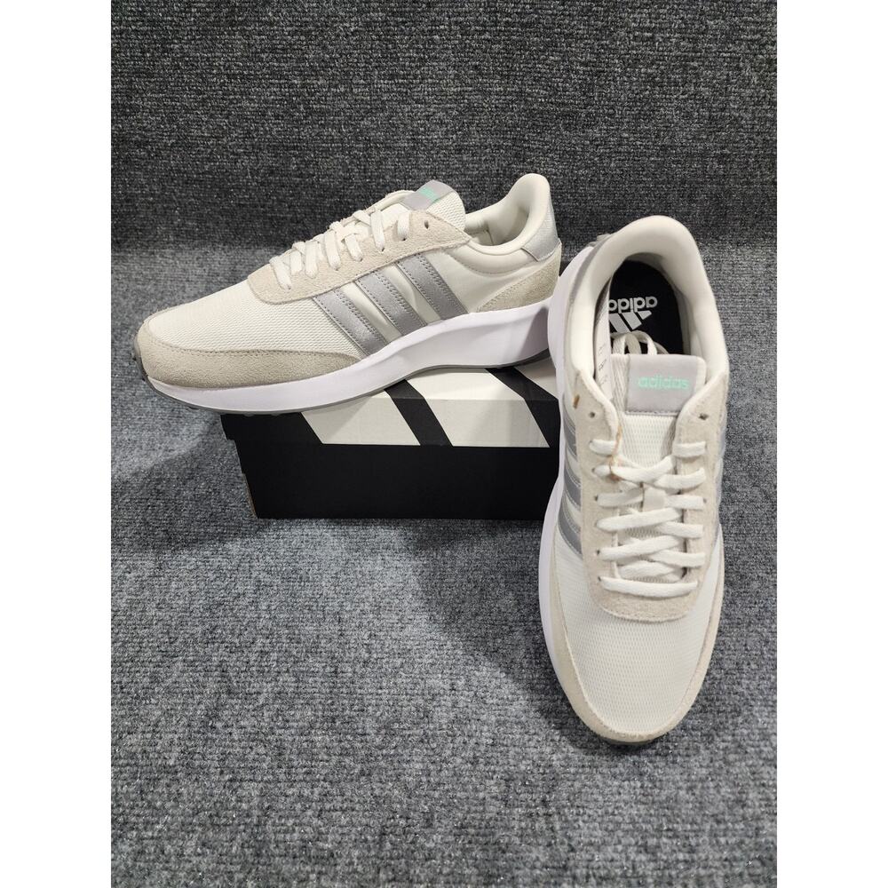 NEW adidas Run 70s White Tint Silver Metallic HP7859 Women’s 9.5 NIB